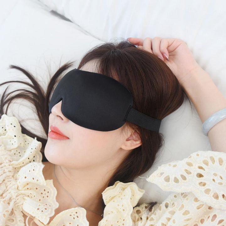 Máscara de Olhos para Dormir 3D Poliéster Meditação Ioga Venda para Dormir