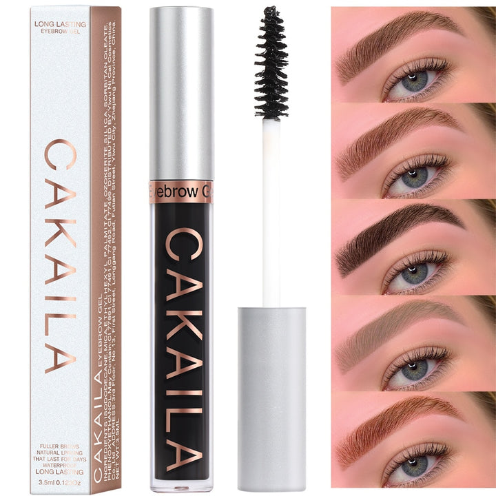 Black Brown Matte Natural Brow Mascara Eyebrow Gel