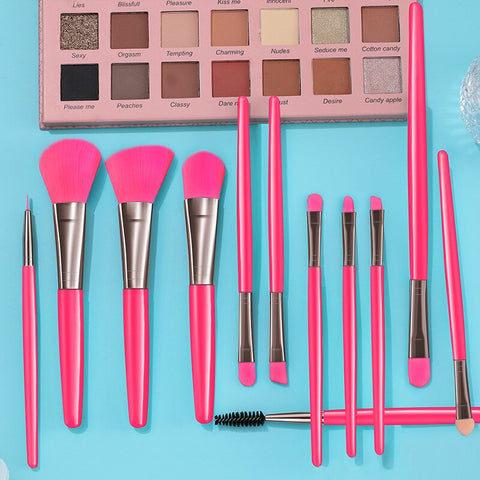 12 Pcs Eye Makeup Brushes Eyebrow Eyeliner Makeup Brush Set