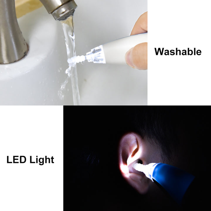 Limpeza de Ouvidos em Espiral com Ponta de Silicone Macia
