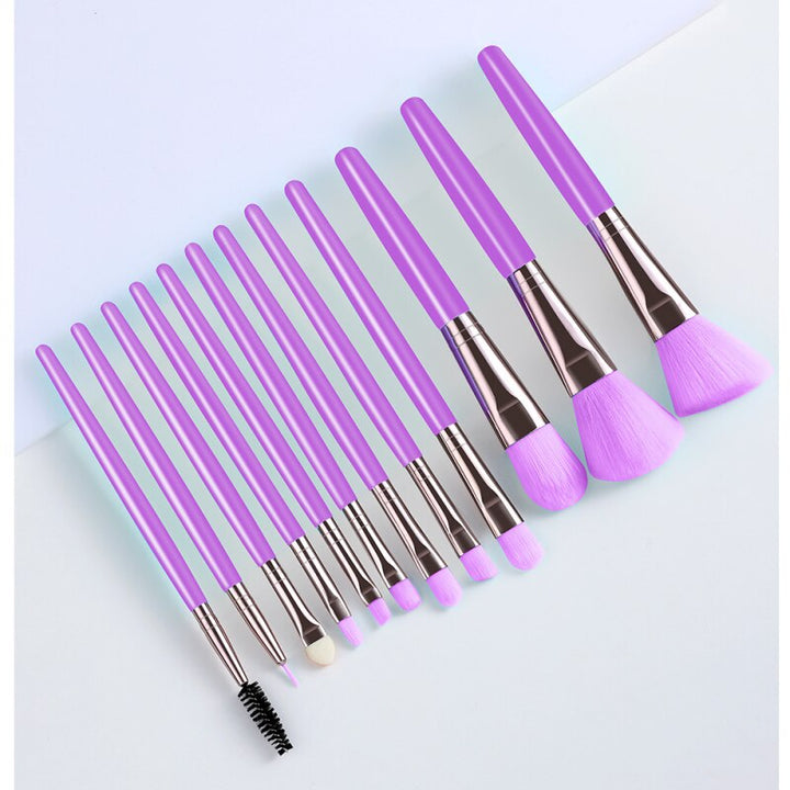 12 Pcs Eye Makeup Brushes Eyebrow Eyeliner Makeup Brush Set