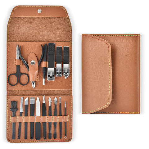 Black 16-piece Nail Clipper Nail Clipper Set