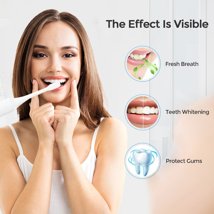 7 In 1 Electric Toothbrush Waterproof Smart Tooth Brush Set
