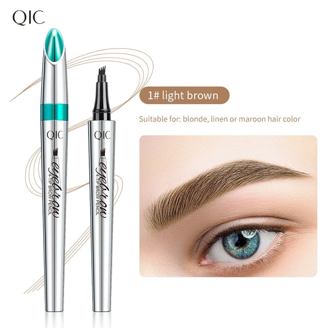 5 Colors Liquid Brow Pencil Waterproof Eyes Cosmetic