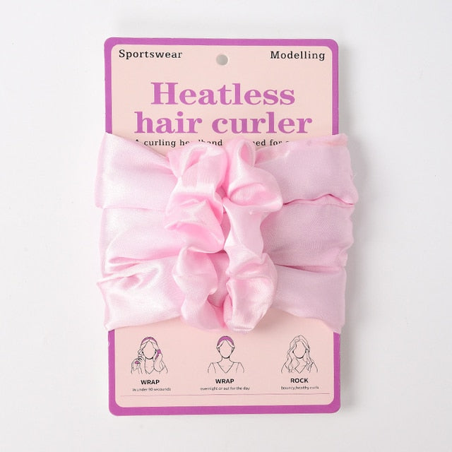 Modelador de Cabelo Flexível Lazy Sleep Headband Ondulado
