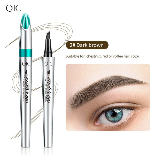 5 Colors Liquid Brow Pencil Waterproof Eyes Cosmetic