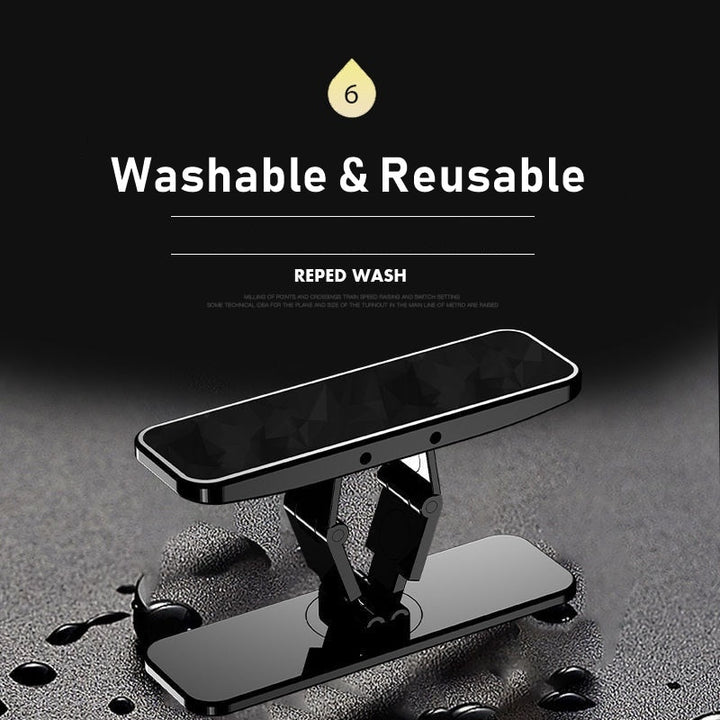 Universal Metal Phone Stand 360 Rotate Adjustable Mini Folding Desk Mount Holder
