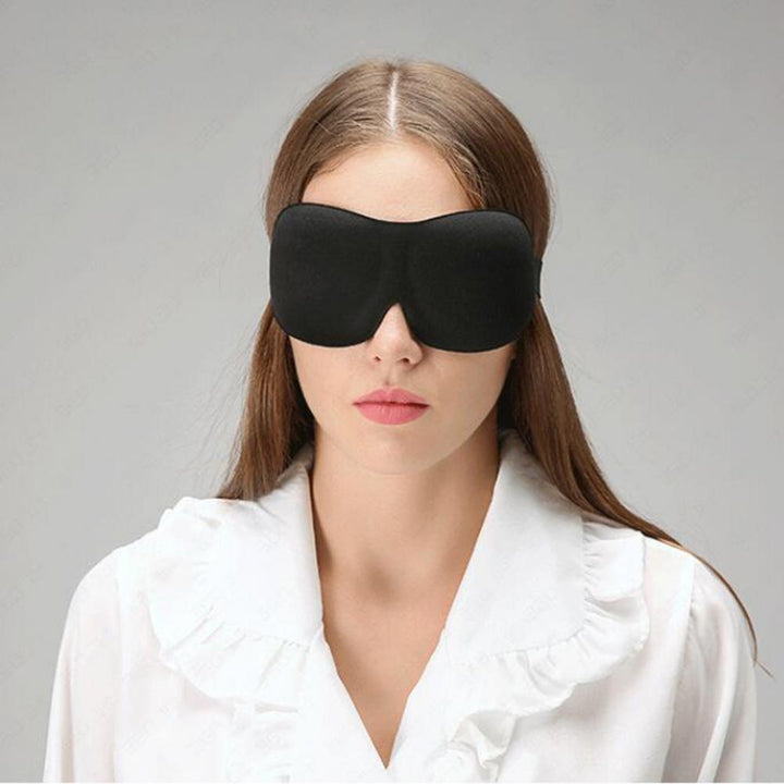 Máscara de Olhos para Dormir 3D Poliéster Meditação Ioga Venda para Dormir