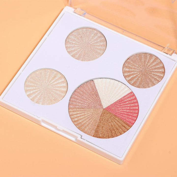 Realçar Paleta de Contorno Cosmético Facial