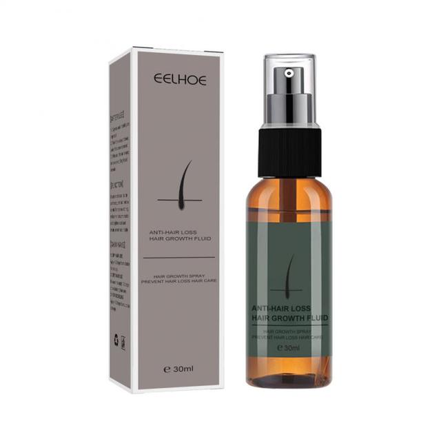 Produtos para o crescimento do cabelo Spray de gengibre nutritivo para o recrescimento