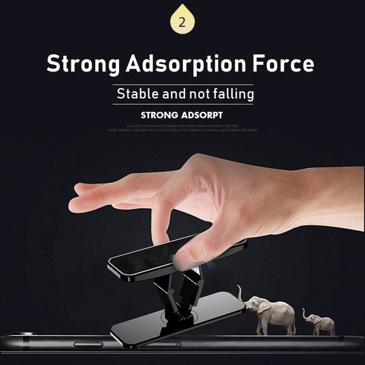 Universal Metal Phone Stand 360 Rotate Adjustable Mini Folding Desk Mount Holder
