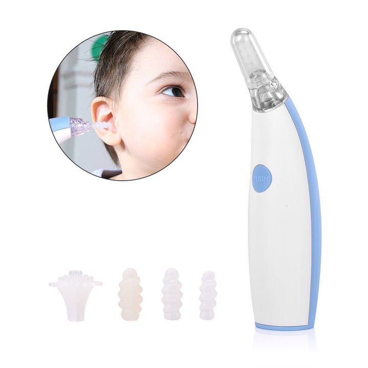 Limpeza de Ouvidos em Espiral com Ponta de Silicone Macia