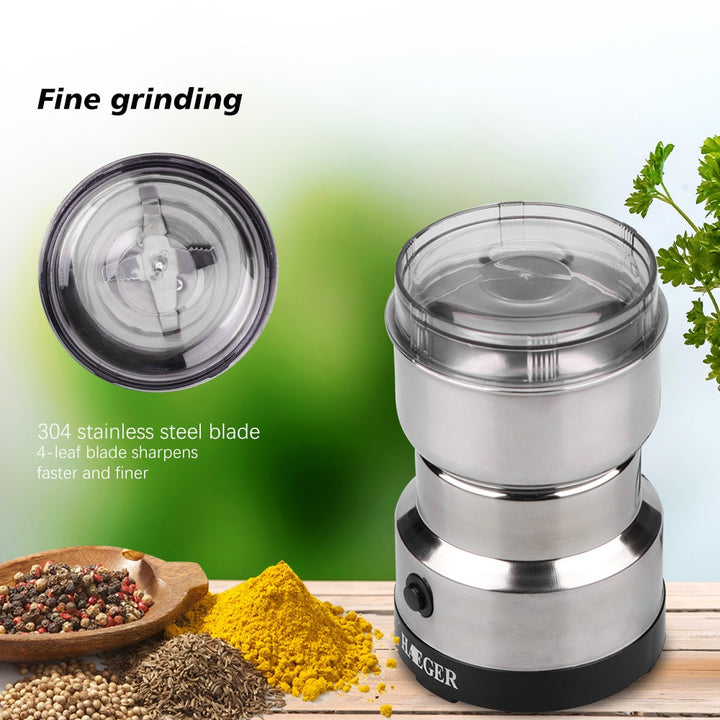 Moedor de Café Elétrico Máquina de Moer Sal e Pimenta
