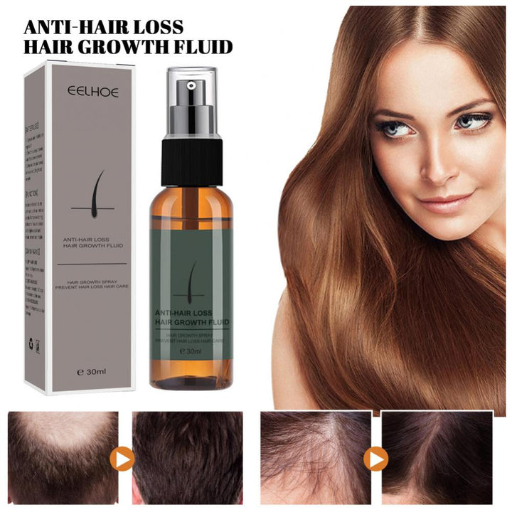 Produtos para o crescimento do cabelo Spray de gengibre nutritivo para o recrescimento
