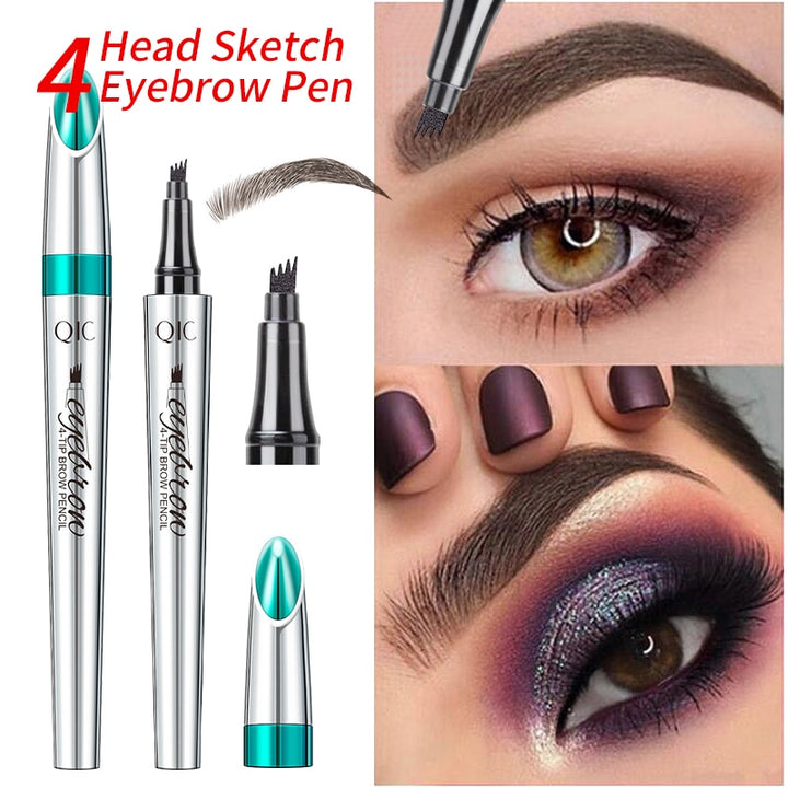 5 Colors Liquid Brow Pencil Waterproof Eyes Cosmetic