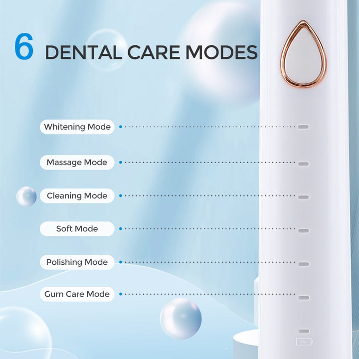 7 In 1 Electric Toothbrush Waterproof Smart Tooth Brush Set
