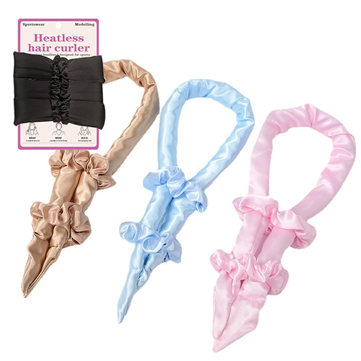 Modelador de Cabelo Flexível Lazy Sleep Headband Ondulado