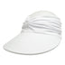 Flexible Adult Hat Women Anti-UV Wide Brim Visor Hat