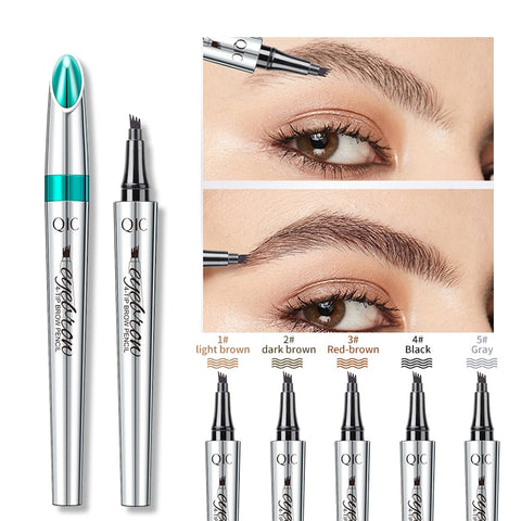 5 Colors Liquid Brow Pencil Waterproof Eyes Cosmetic