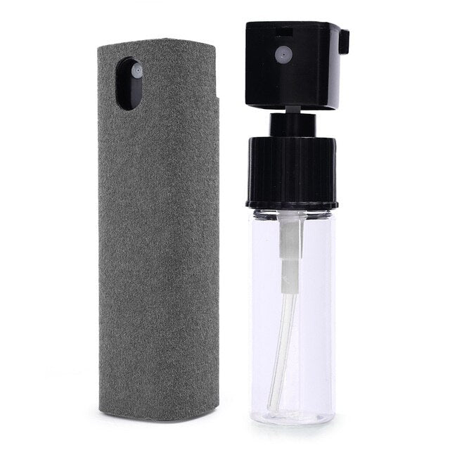 2 In 1 Phone Screen Cleaner Spray Screen Dust Removal Cleaning Artifact