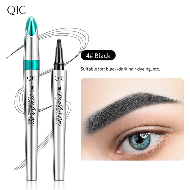 5 Colors Liquid Brow Pencil Waterproof Eyes Cosmetic