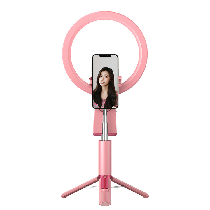 Ring Light de Maquilhagem Profissional para Selfies com Tripé e Suporte para Telemóvel