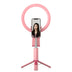 Ring Light de Maquilhagem Profissional para Selfies com Tripé e Suporte para Telemóvel