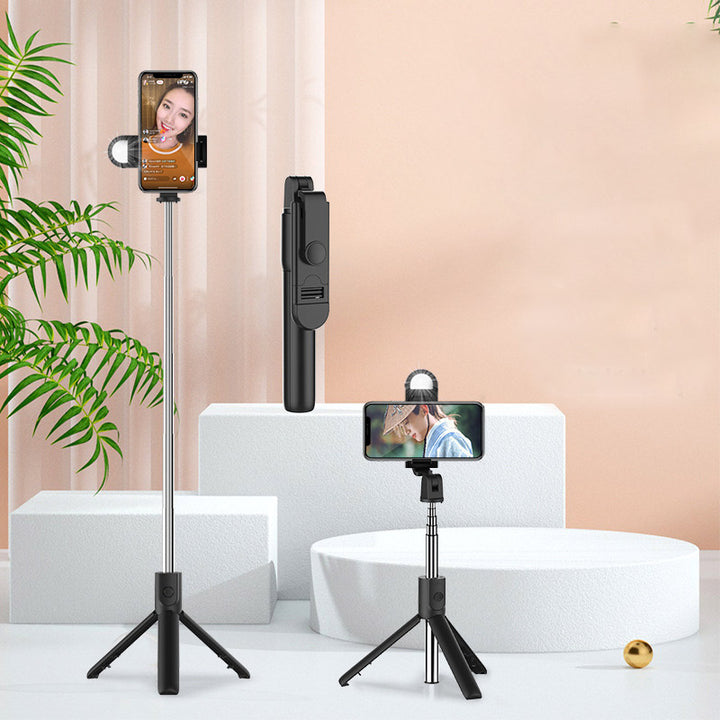 Live Selfie Stick With Tripod Stand Universal