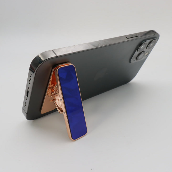 Universal Metal Phone Stand 360 Rotate Adjustable Mini Folding Desk Mount Holder
