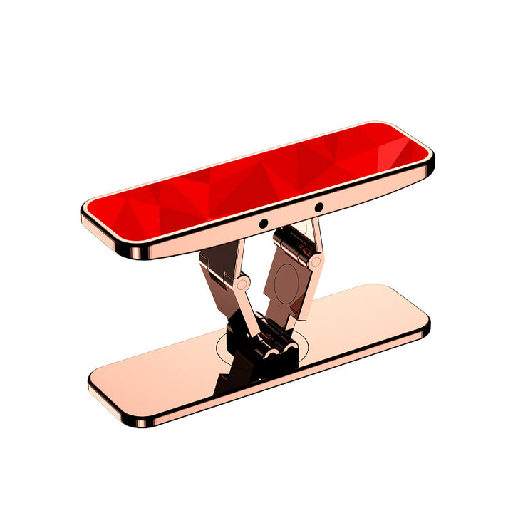 Universal Metal Phone Stand 360 Rotate Adjustable Mini Folding Desk Mount Holder