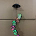 Solar LED Wind Chime Lamp Paw Print Solar Wind Chime