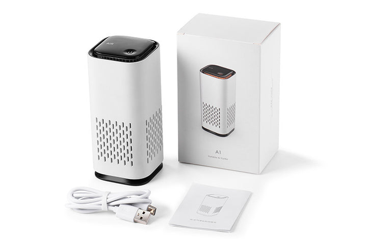 Air Purifier New Car Mini Accessory Cleaner Generator Negative Ions Remover